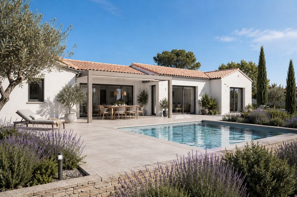 Cuisine rénovée maison traditionnelle — Agen